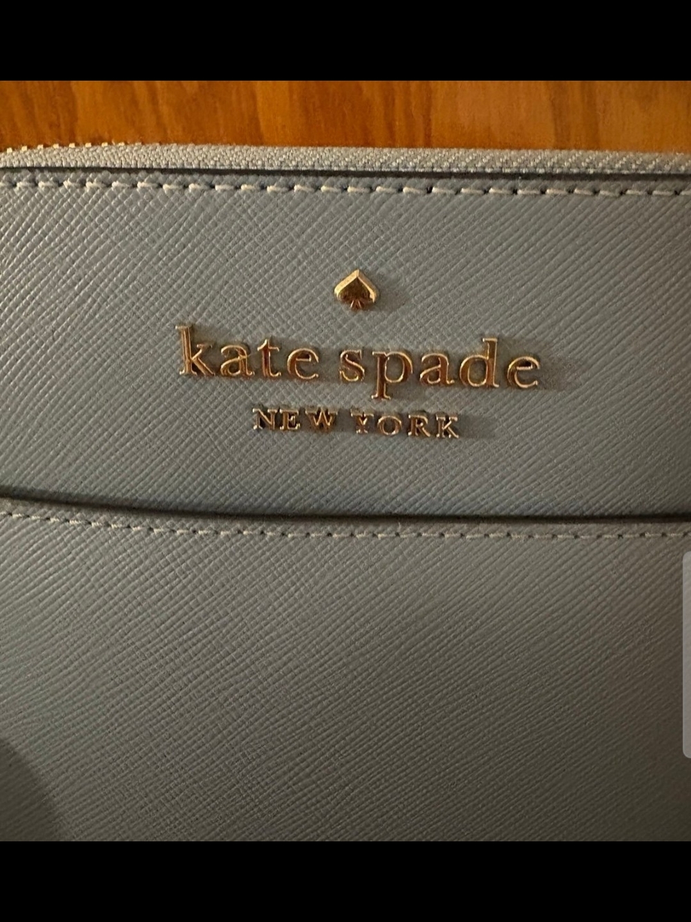 kate spade New York Powder Blue Saffiano Crossbody Bag - Picture 3 of 8